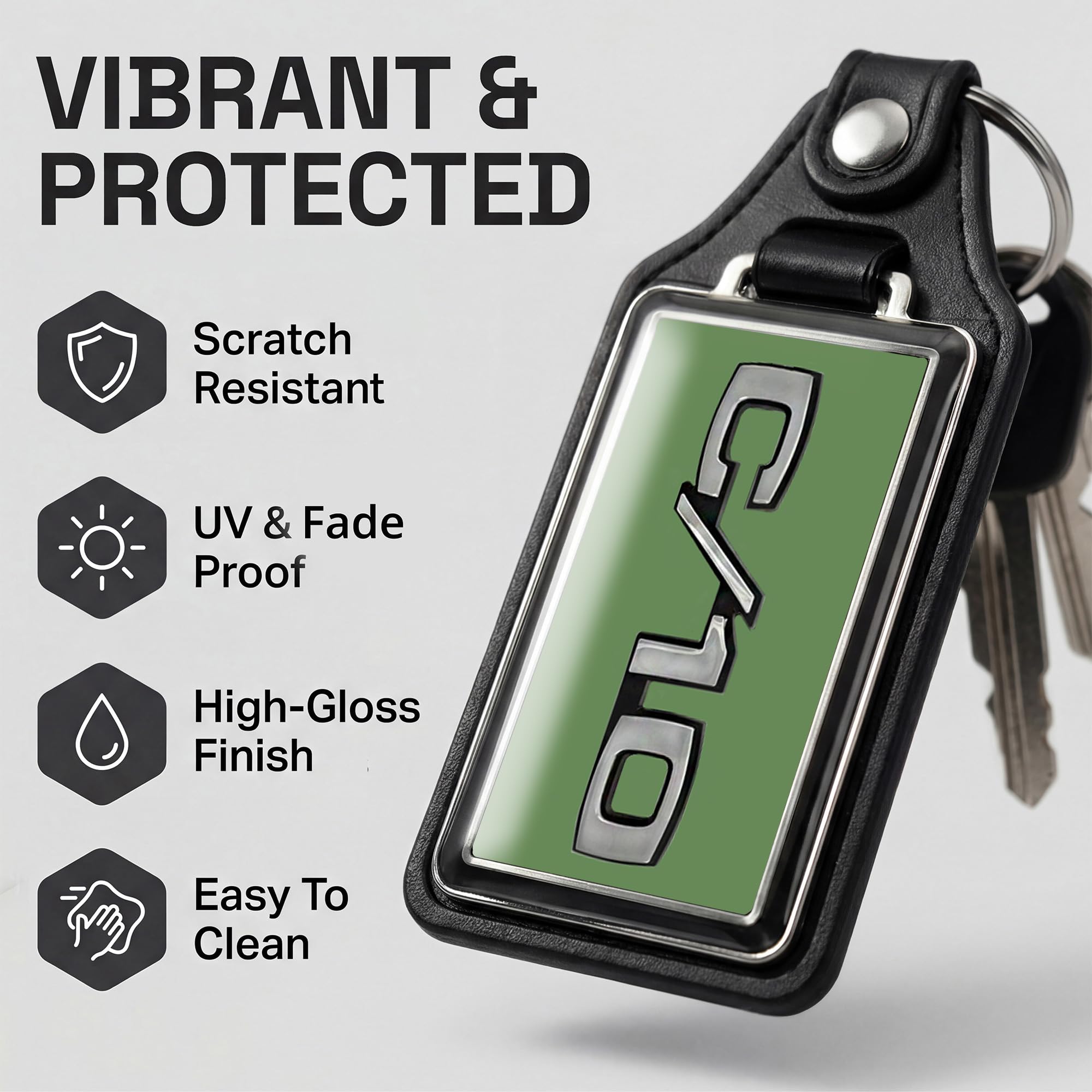 Brotherhood Car Key Chain for C10 - Classic Models Keychain for Men and Women Gift Key Ring - Image 3