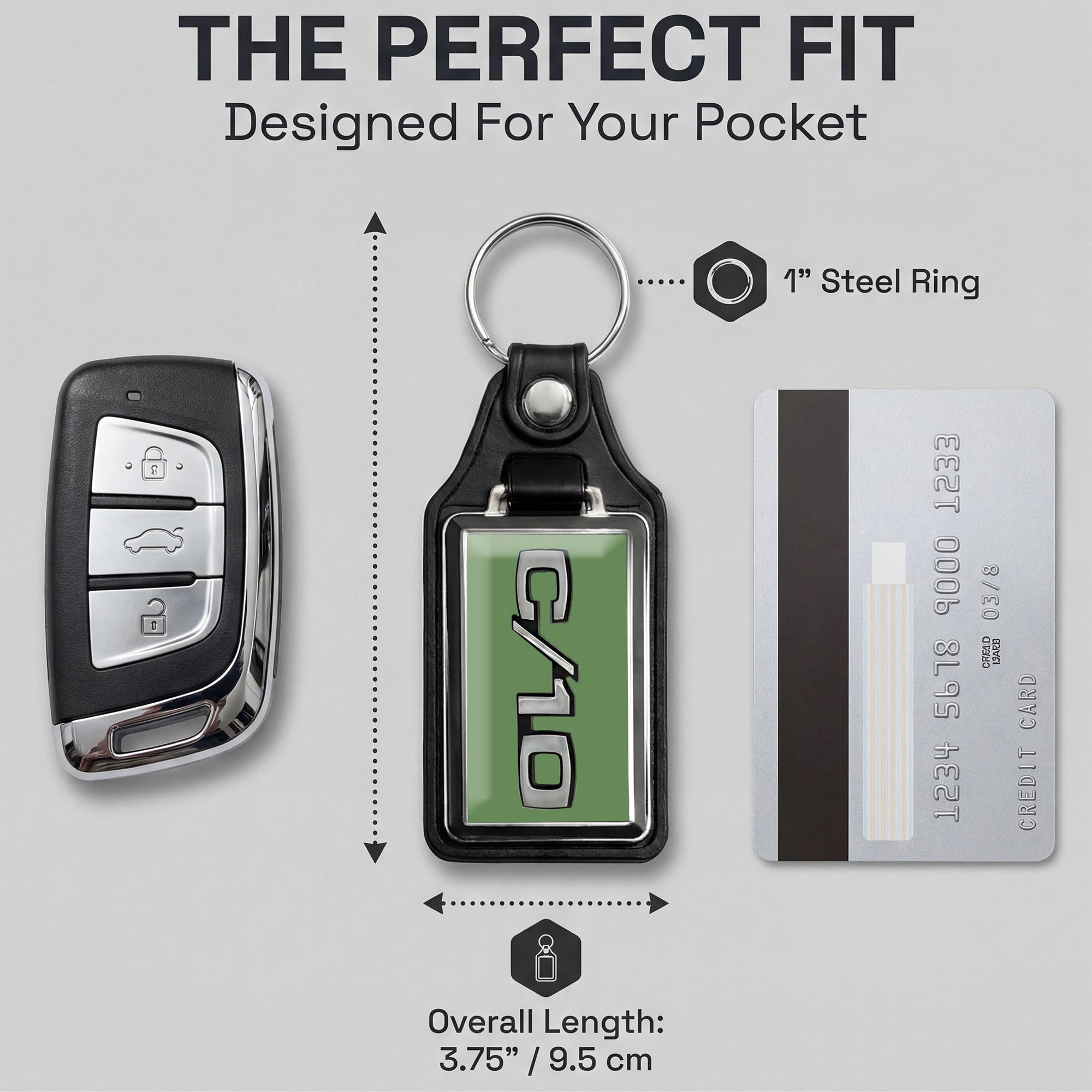 Brotherhood Car Key Chain for C10 - Classic Models Keychain for Men and Women Gift Key Ring - Image 4