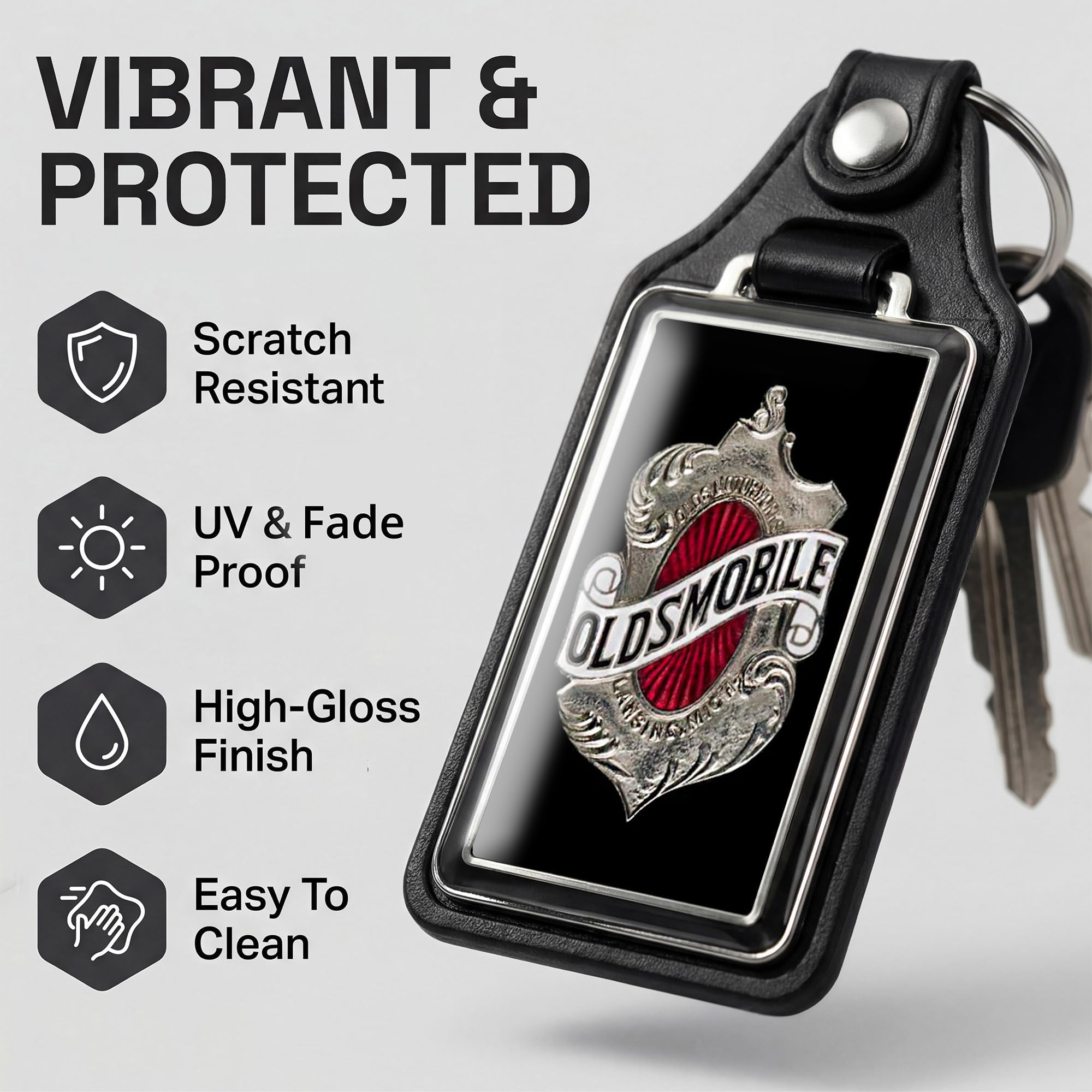 Brotherhood Car Key Chain for Cutlass - Classic Models Keychain for Men and Women Gift Key Ring - Image 3