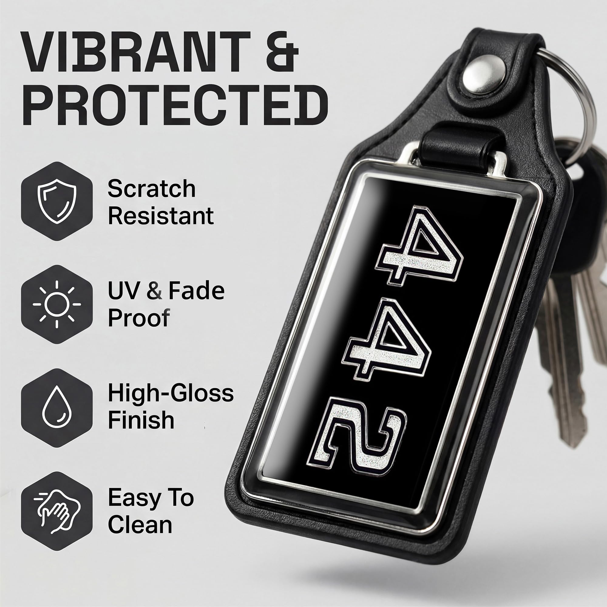 Brotherhood Car Key Chain for Cutlass - Classic Models Keychain for Men and Women Gift Key Ring - Image 3