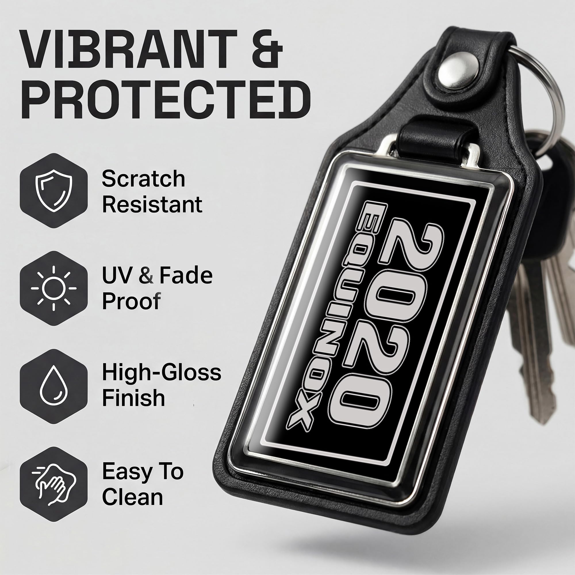 Brotherhood Car Key Chain for Equinox - Classic Models Keychain for Men and Women Gift Key Ring - 2020 - Image 3