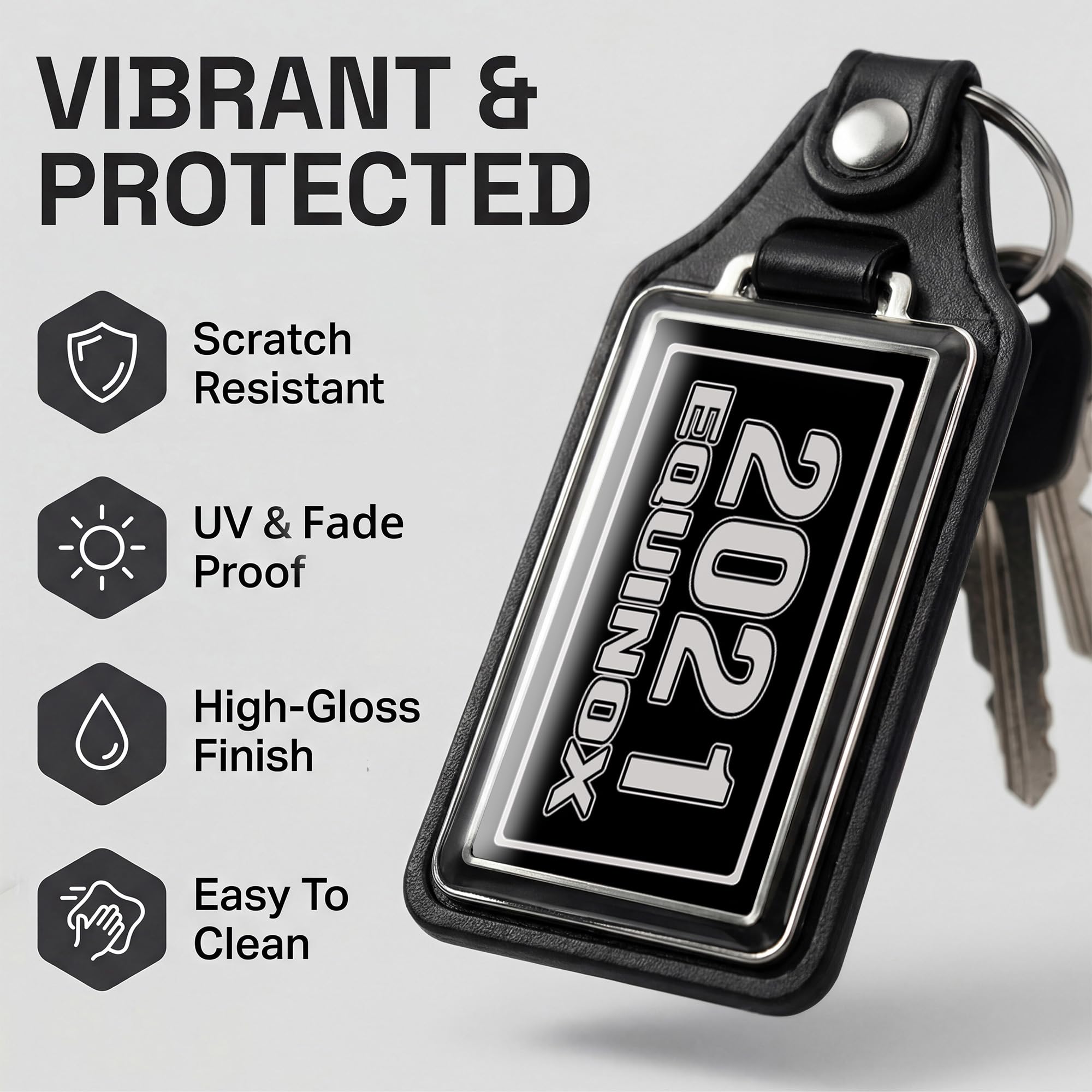 Brotherhood Car Key Chain for Equinox - Classic Models Keychain for Men and Women Gift Key Ring - 2021 - Image 3