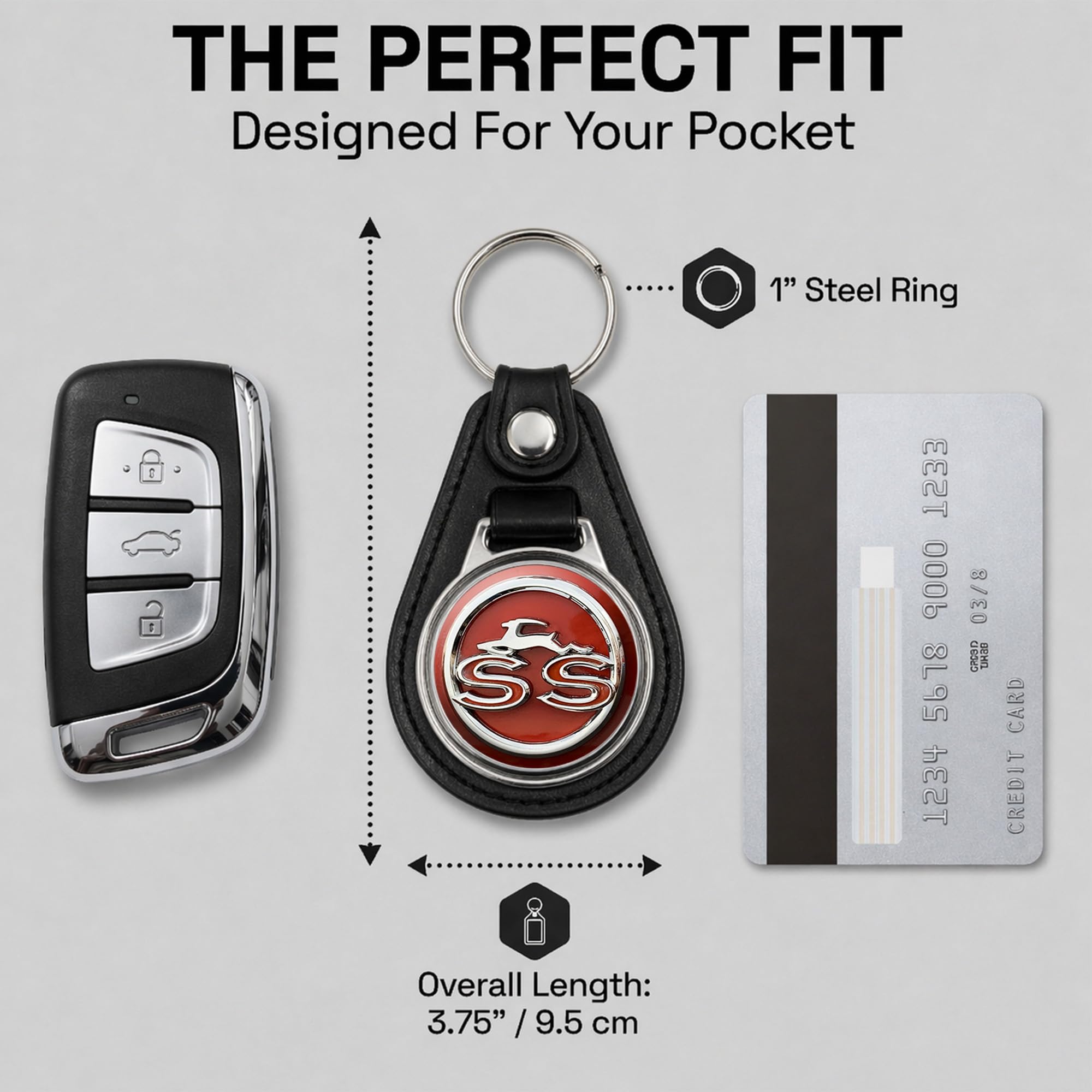 Brotherhood Car Key Chain for Impala - Classic Models Keychain for Men and Women Gift Key Ring - Image 4