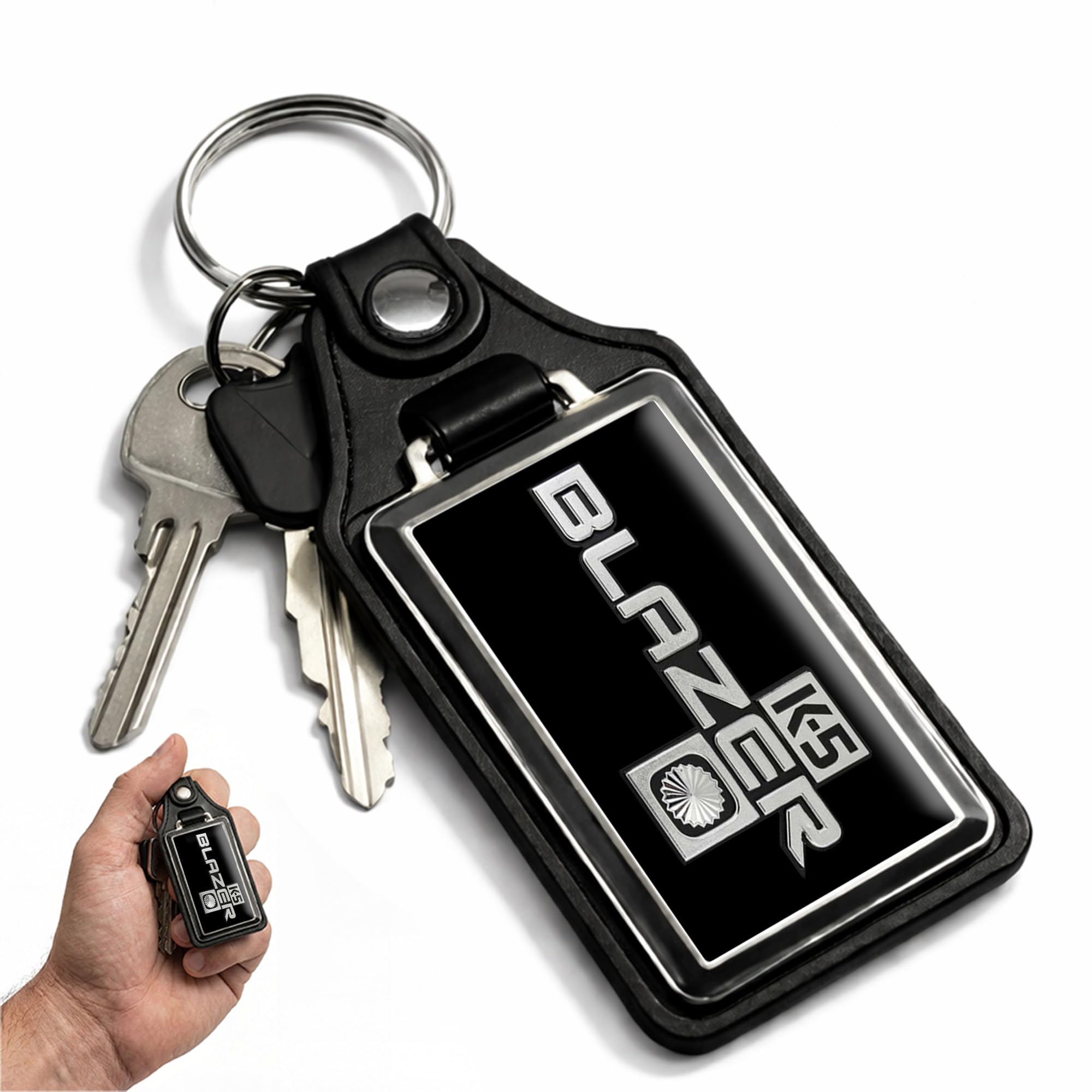 Brotherhood Car Key Chain for K5 Blazer - Classic Models Keychain for Men and Women Gift Key Ring