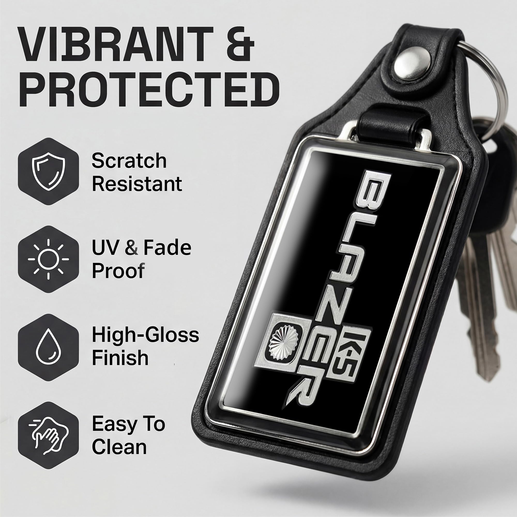 Brotherhood Car Key Chain for K5 Blazer - Classic Models Keychain for Men and Women Gift Key Ring - Image 3