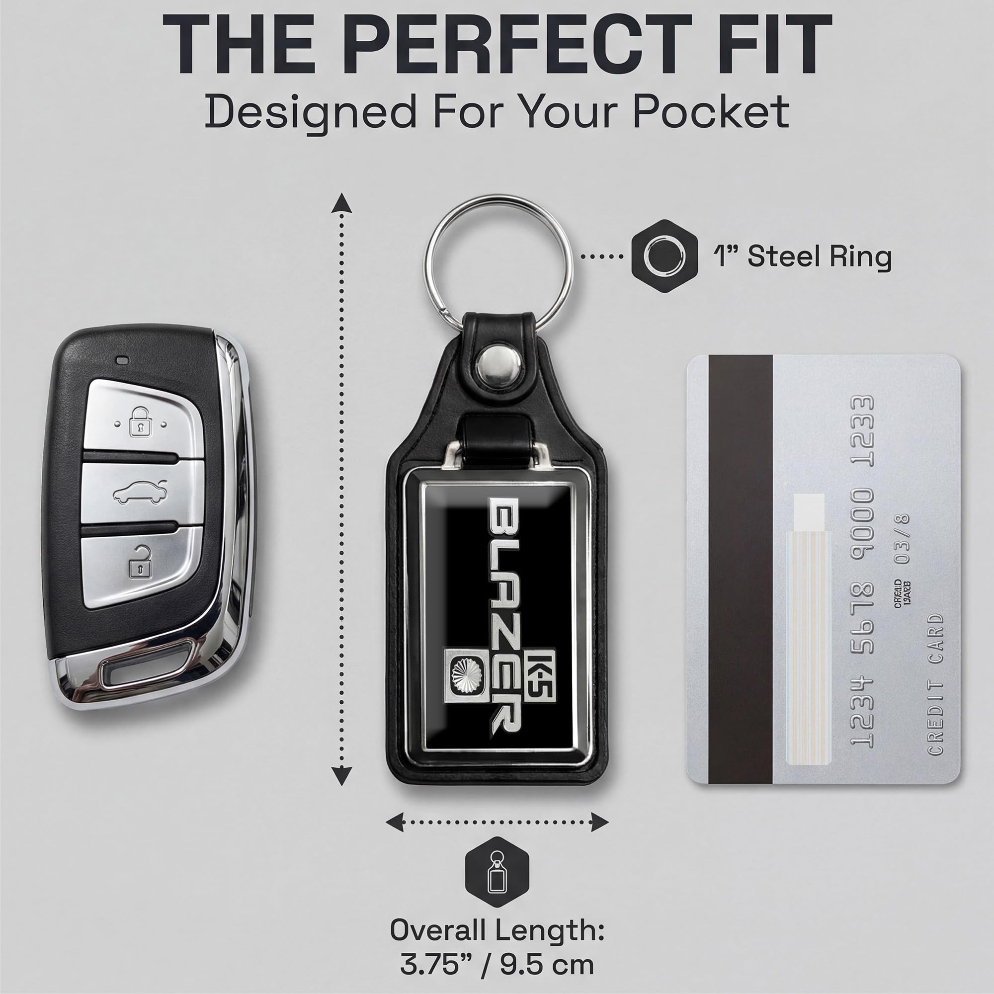 Brotherhood Car Key Chain for K5 Blazer - Classic Models Keychain for Men and Women Gift Key Ring - Image 4