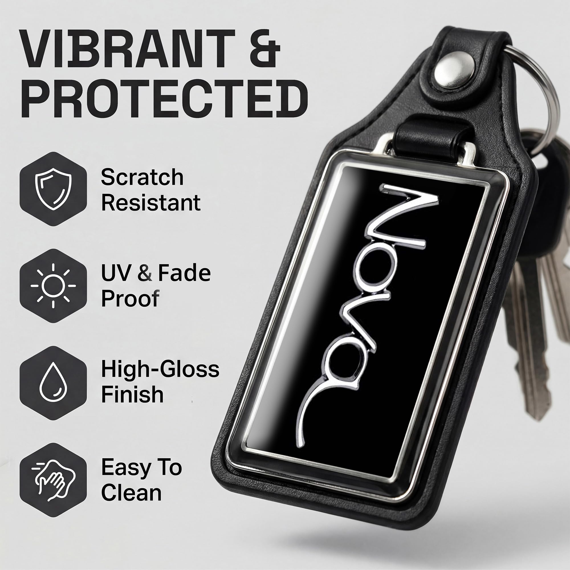 Brotherhood Car Key Chain for Nova - Classic Models Keychain for Men and Women Gift Key Ring - Image 3