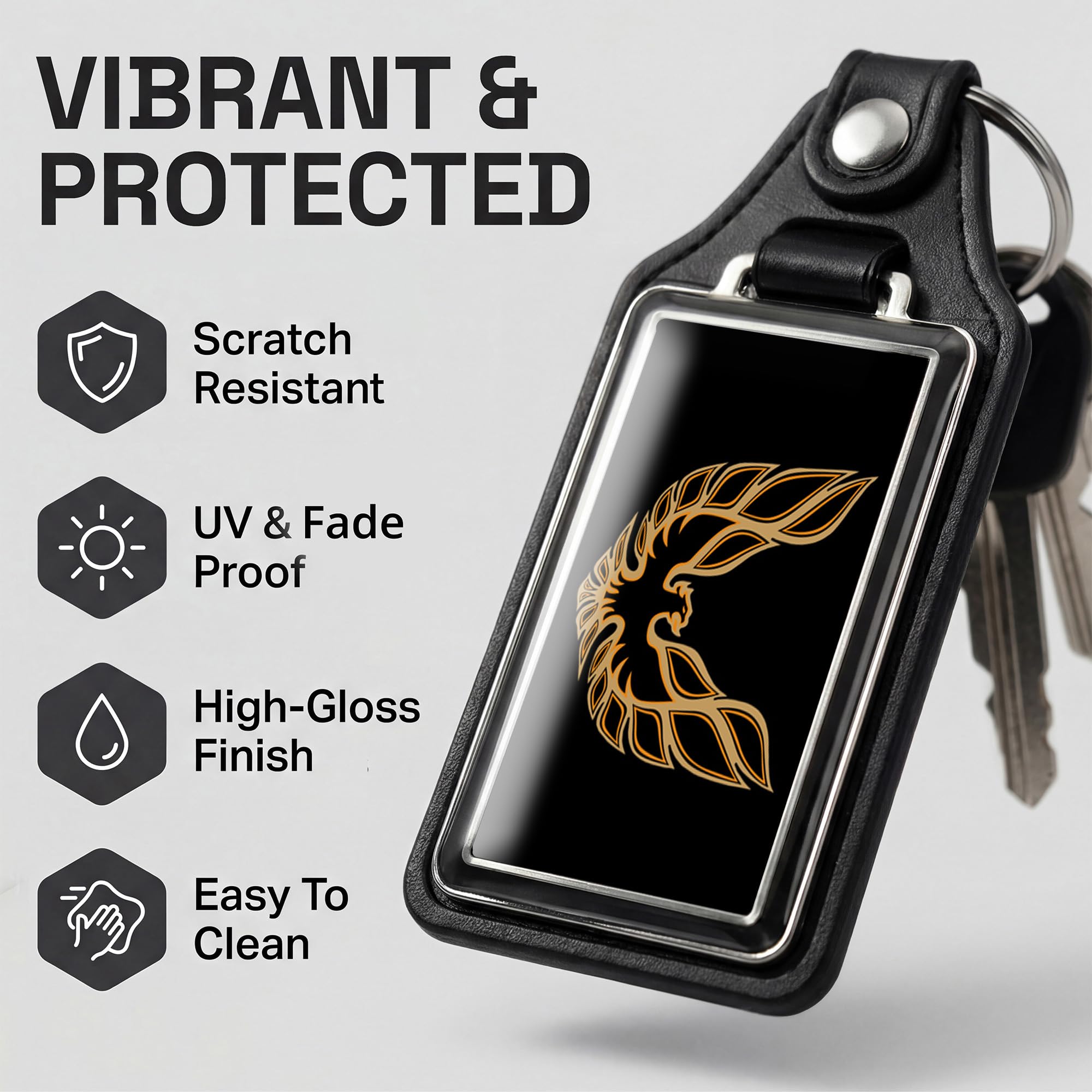 Brotherhood Car Key Chain for Trans Am Firebird - Classic Models Keychain for Men and Women Gift Key Ring - Image 3