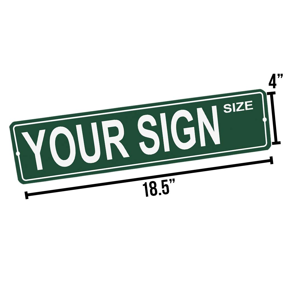 Compatible with Avenger Custom Aluminum Metal Tin Street Sign Home Decor For Man Cave Poker Tavern Game Room - Image 3